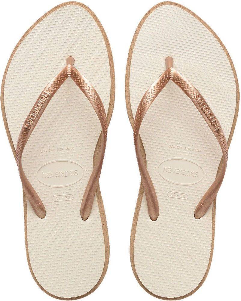 HAVAIANAS ΣΑΓΙΟΝΑΡΑ HAVAIANAS SLIM POINT ΡΟΖ/ΧΡΥΣΗ