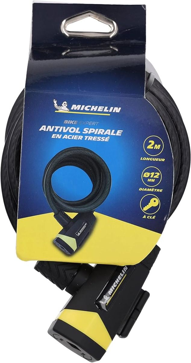 MICHELIN ΑΝΤΙΚΛΕΠΤΙΚΗ ΚΛΕΙΔΑΡΙ’ ΠΟΔΗΛΑΤΟΥ MICHELIN ΚΟΥΛΟΥΡΑ 200CM Φ12 (801117)