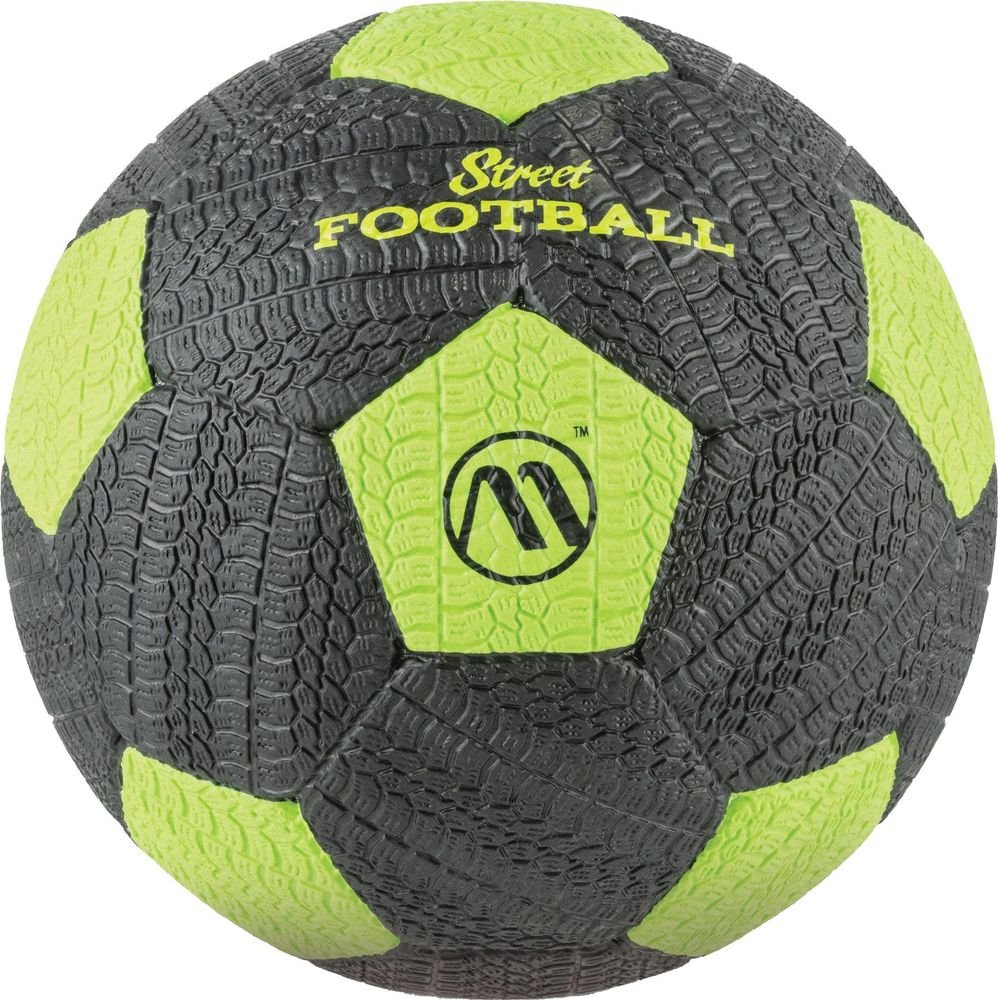 ΜΠΑΛΑ ΠΟΔΟΣΦΑΙΡΟΥ AMILA STREET ΜΑΥΡΟ/ΛΑΪΜ (5) AMILA