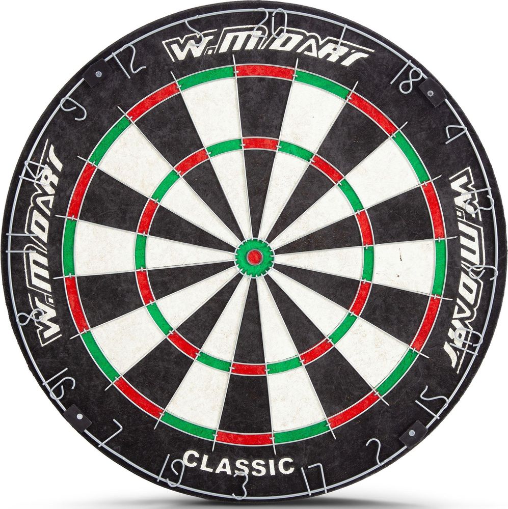 AMILA ΤΡΙΧΙΝΟΣ ΣΤΟΧΟΣ ΜΕ ΒΕΛΑΚΙΑ WIN.MAX CLASSICAL BRISTLE DARTBOARD