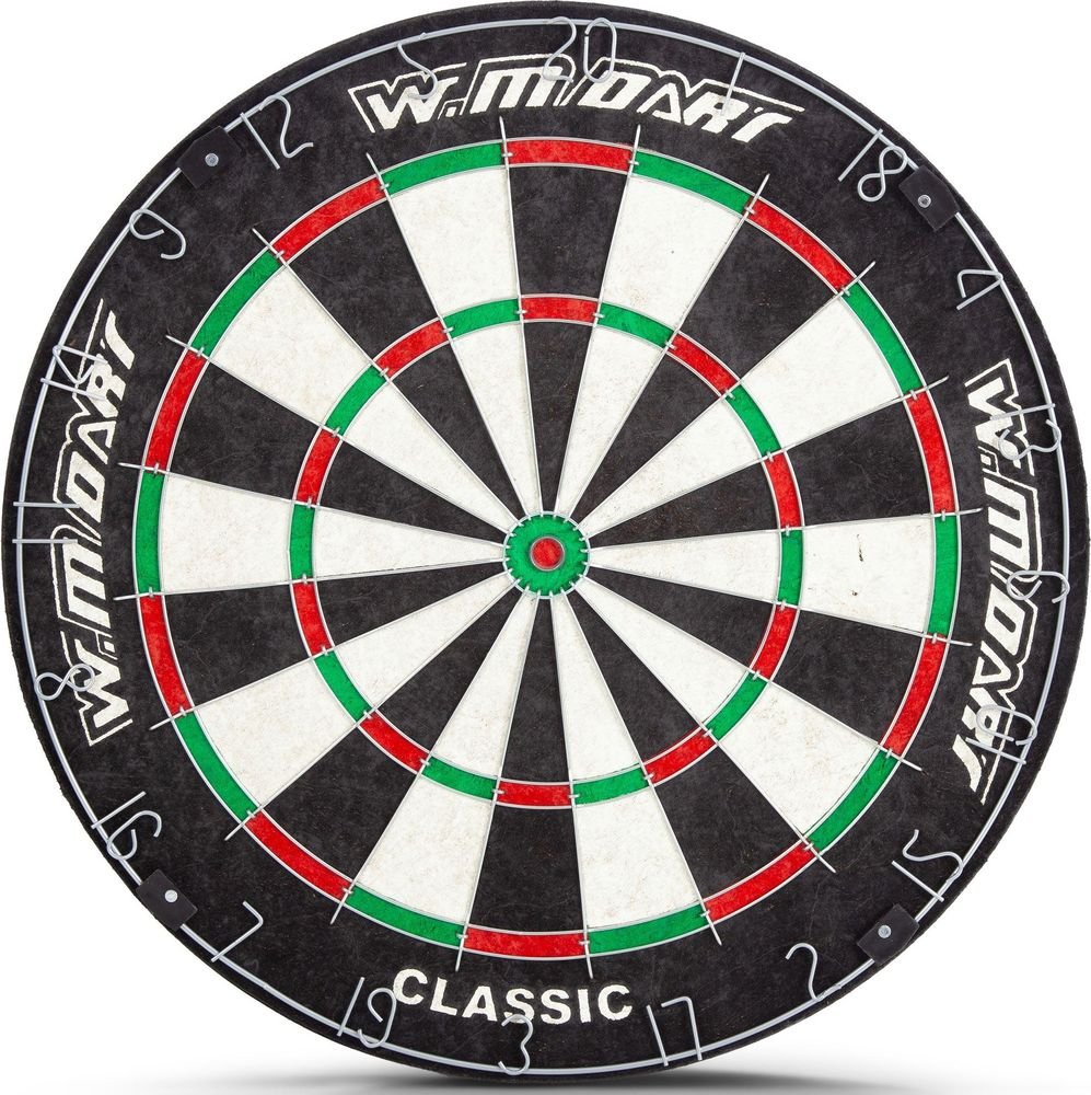ΤΡΙΧΙΝΟΣ ΣΤΟΧΟΣ ΜΕ ΒΕΛΑΚΙΑ WIN.MAX CLASSICAL BRISTLE DARTBOARD AMILA