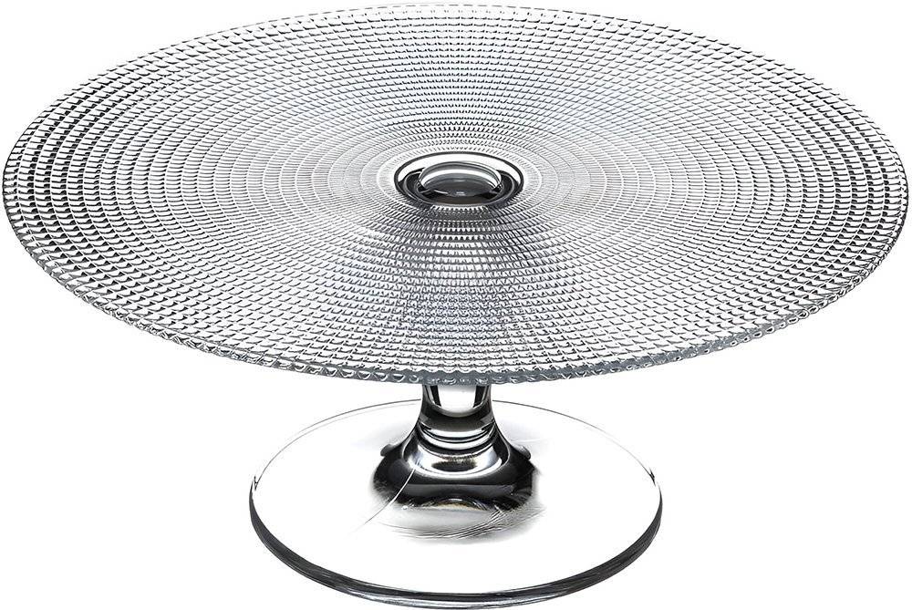 ΠΙΑΤΕΛΑ ESPIEL PATISSERIE ΓΥΑΛΙΝΗ ΜΕ ΠΟΔΙ (28CM) CRAZY