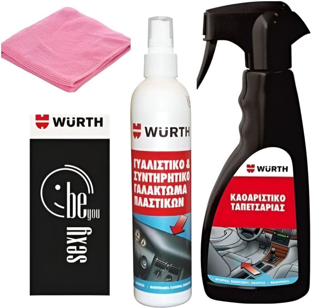 ΣΕΤ ΕΞΩΤΕΡΙΚΗΣ ΠΕΡΙΠΟΙΗΣΗΣ WURTH PRO SILVER LINE 4 TMX (5997703491) CRAZY