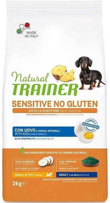 ΤΡΟΦΗ ΣΚΥΛΟΥ TRAINER SENSITIVE NO GLUTEN ADULT MINI ΑΒΓΟ (2KG)
