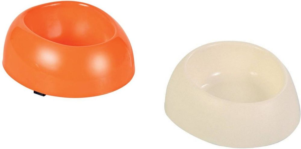 ΜΠΟΛ ΣΚΥΛΟΥ TRIXIE ΠΛΑΣΤΙΚΟ (400ML) ΣΕ ΤΥΧΑΙΟ ΧΡΩΜΑ ΠΟΡΤΟΚΑΛΙ Η ΛΕΥΚΟ CRAZY