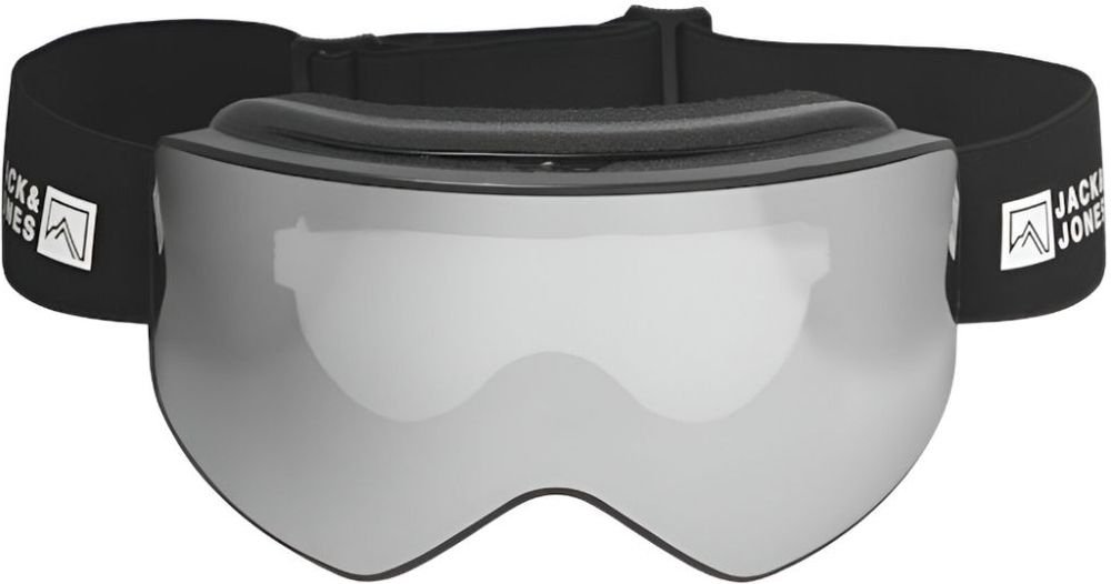 ΑΝΔΡΙΚΗ ΜΑΣΚΑ JACK - JONES SKI GOGGLES ΜΑΥΡΗ/ΑΣΗΜΙ