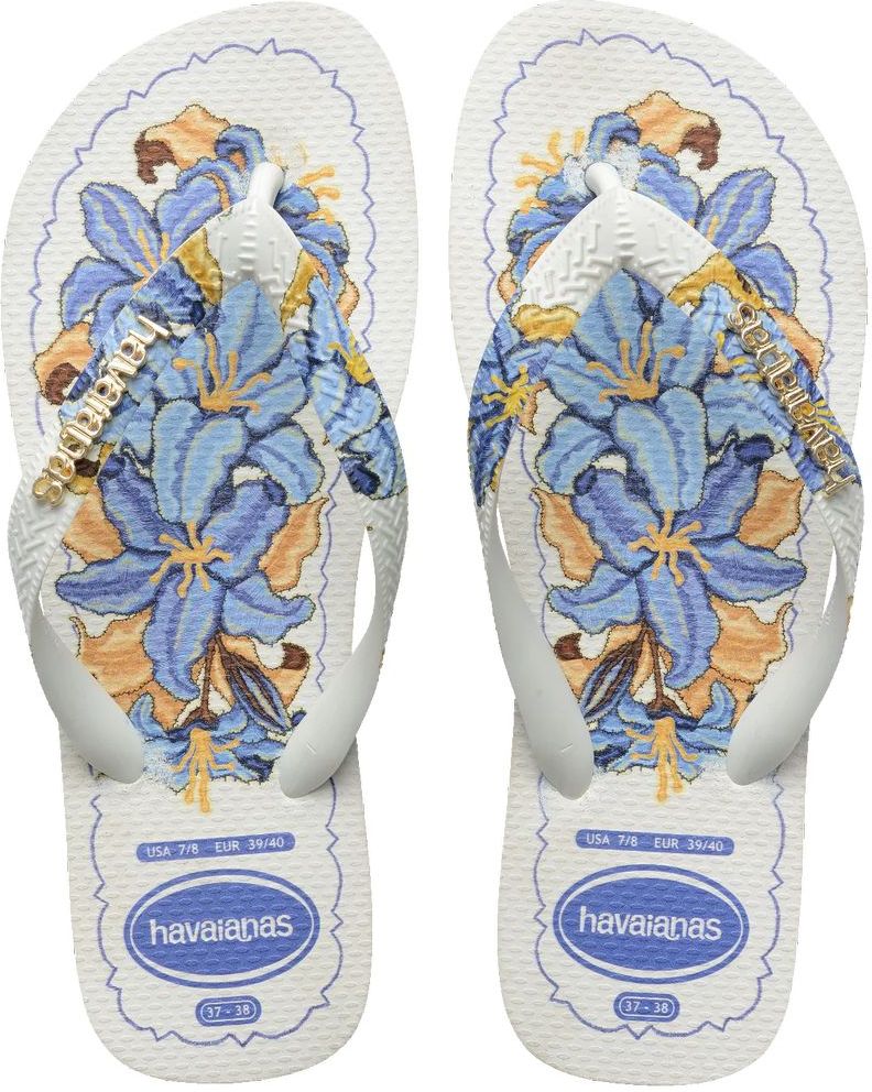 HAVAIANAS ΣΑΓΙΟΝΑΡΑ HAVAIANAS TOP TROPICALIA VIBES II ΛΕΥΚΗ/ΜΠΛΕ