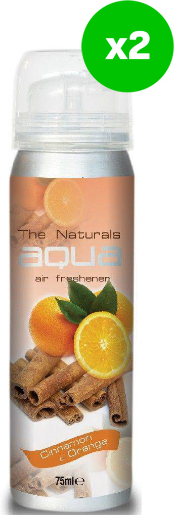 ΑΡΩΜΑΤΙΚΟ SPRAY AQUA CINNAMON ORANGE NATURAL 75ML 00-010-088 (2ΤΜΧ)