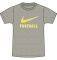 SWOOSH FOOTBALL TEE/ GREY HEATHER (M)