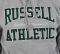  RUSSELL HOODED SWEAT ARCH LOGO / (M)