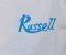  RUSSELL CREW NECK SMALL LOGO S/S TEE  (M)