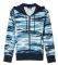  ADIDAS PERFORMANCE ESSENTIALS ALLOVER PRINT HOODIE / (S)