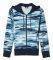  ADIDAS PERFORMANCE ESSENTIALS ALL OVER PRINT HOODIE / (L)