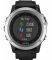  GARMIN FENIX 3 HR SILVER WITH BLACK SILICON BAND