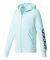  ADIDAS PERFORMANCE YOUNG GIRLS LINEAR FZ HOODIE  (116 CM)