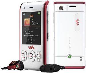 SONY ERICSSON W595 WHITE 3G