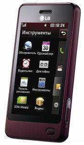 LG GD510 POP WINE RED