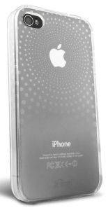 SOFT GLOSS PHASE IPHONE 4 CLEAR/SILVER