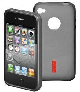 GOOBAY 62505 TPU CASE WITH SOFTTOUCH SURFACE FOR IPHONE 4S BLACK