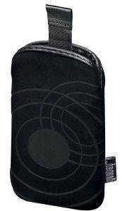 GOOBAY 42912 UNIVERSAL FABRIC CASE WITH PULLOUT STRAP BLACK