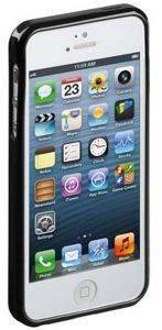 GOOBAY 62433 TPU BUMPER CASE SOFT TOUCH FOR IPHONE 5 BLACK