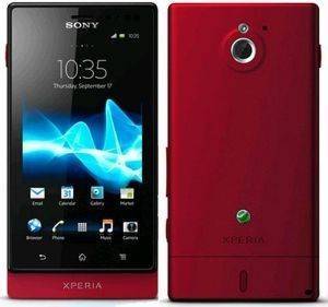 SONY XPERIA SOLE RED