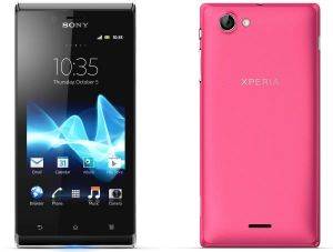 SONY XPERIA J PINK