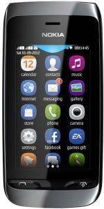 NOKIA ASHA 308 DUAL SIM BLACK