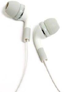 HANDS FREE STEREO GECKO TRANCE XD REMOTE APPLE IPHONE 4/4S 3.5MM - WHITE