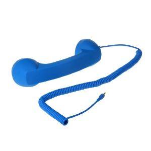 HANDSET RETRO APPLE-HTC-BLACKBERRY 3.5MM BLUE