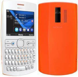 NOKIA ASHA 205 DUAL SIM WHITE ORANGE GR