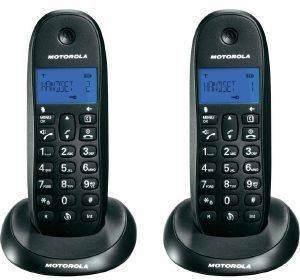 MOTOROLA C1002LB TWIN DIGITAL CORDLESS PHONE