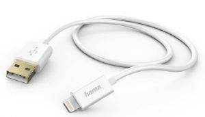 HAMA 102099 USB CABLE FOR APPLE IPHONE 5 WHITE