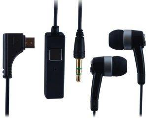 FOREVER STEREO HEADSET FOR LG BL20 WITH MICRO USB BLACK