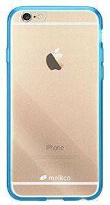  FACEPLATE MELKCO APPLE IPHONE 6 POLYULTIMA CLEAR-BLUE + SCREEN PROTECTOR