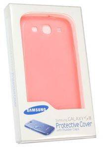 SAMSUNG COVER EFC-1G6WPE FOR GALAXY S3 I9300 I9301 PINK (CLEAR)