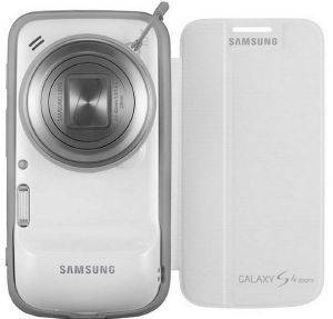 SAMSUNG FLIP COVER EF-GGS10FB FOR GALAXY S4 ZOOM WHITE