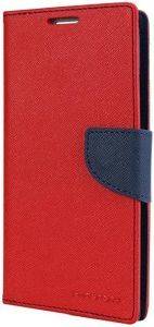 MERCURY FANCY DIARY CASE FOR LG G3 RED/NAVY BLUE