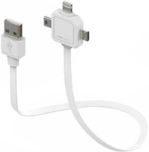 ALLOCACOC POWER USB CABLE WHITE