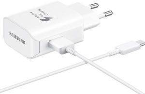 SAMSUNG USB-C FAST CHARGER EP-TA300CW WHITE
