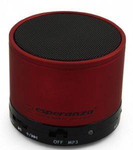 ESPERANZA EP115C RITMO BLUETOOTH SPEAKER RED