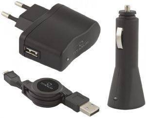 ESPERANZA TZ106 TITANUM USB CAR & TRAVEL CHARGER 800MA UNIVERSAL