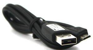 SAMSUNG ECC1DU0BBK MICRO-USB DATA CABLE 0.8M BLACK BULK