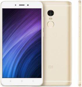  XIAOMI REDMI NOTE 4 16GB 2GB DUAL SIM LTE GOLD ENG