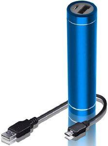 FOREVER PB-010 TUBE POWER BANK 2300MAH BLUE