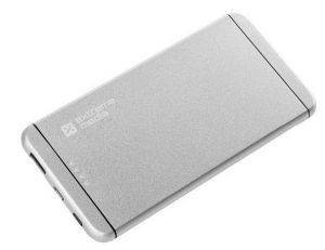 NATEC NPB-0795 EXTREME MEDIA AL-50 ALUMINIUM POWERBANK 5000MAH SILVER