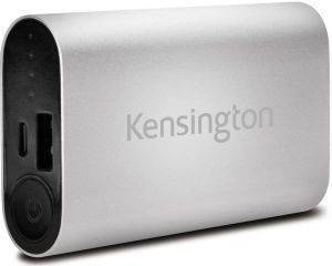 KENSINGTON K38220WW 5200MAH USB MOBILE CHARGER SILVER