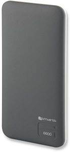 4SMARTS DUOS SLIM POWER BANK 6600MAH GREY/WHITE