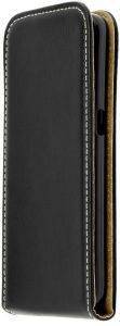 FLIP LEATHER CASE SLIM FLEXI FRESH FOR XIAOMI REDMI NOTE 4 BLACK