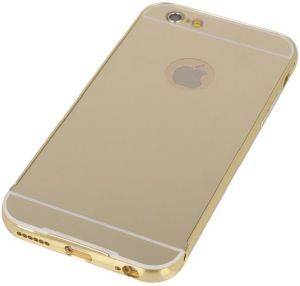 FORCELL MIRROR BACK COVER CASE FOR APPLE IPHONE 6/6S GOLD